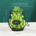 Coffee Pod Holder Large Capacity – Mug‑Shaped Organizer for Pods & Creamer, Durable Iron Storage for Kitchen Counter